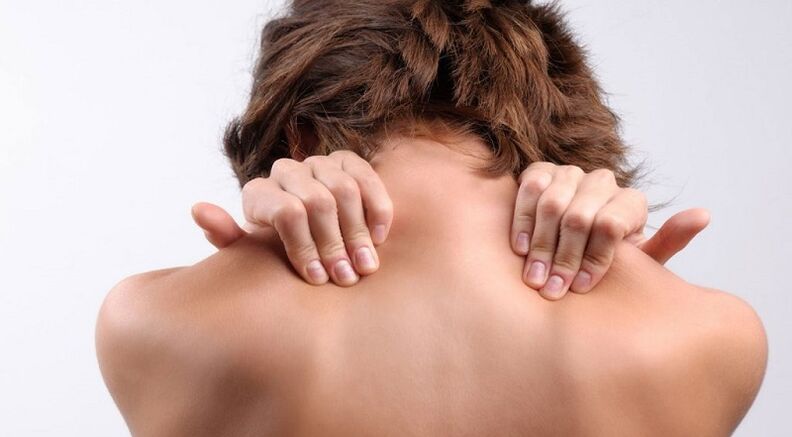 neck pain with cervical osteochondrose