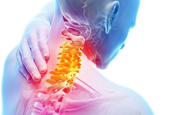 The main symptoms of osteochondrosis are pain and discomfort